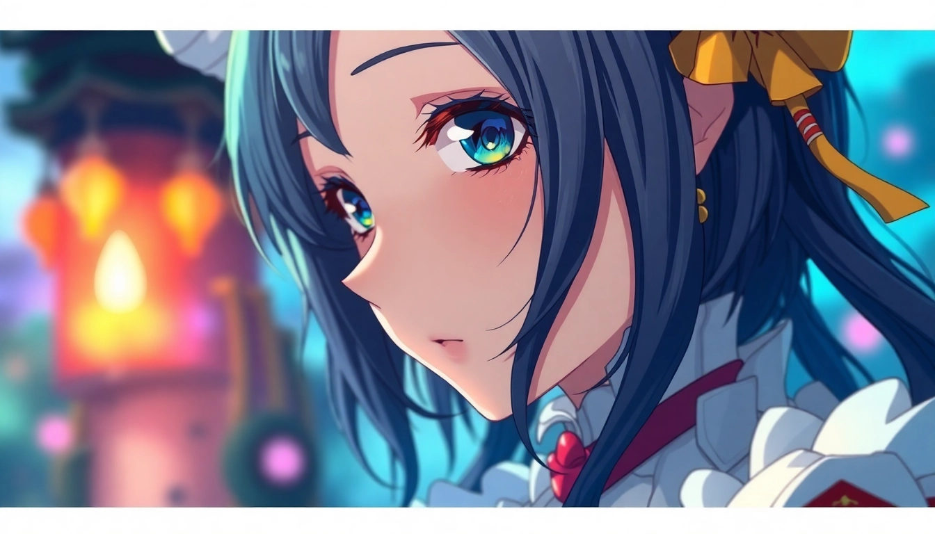 AI generated hentai features a highly detailed anime female character with vivid colors and dynamic pose, emphasizing realism and customization for screen readers.